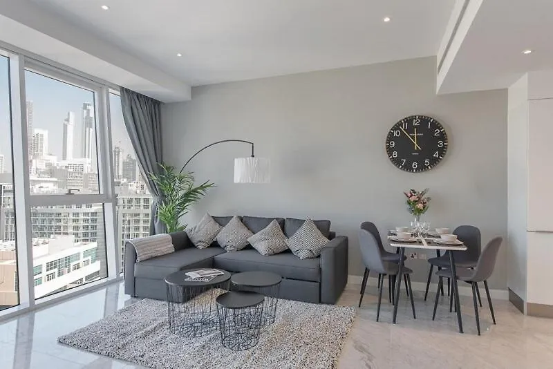Stylish 1Br Apartment With Skyline Views In Business Bay 10 Mins To Burj Khalifa Dubai United Arab Emirates